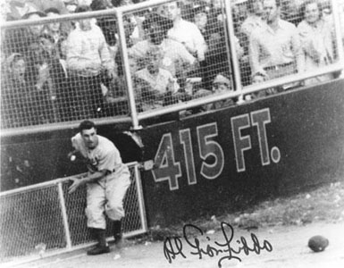 Game 6, 1947 World Series - Gionfriddo catch